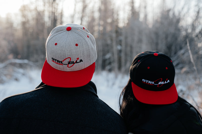GTR1_Zilla SnapBack 2-tone Red/Grey