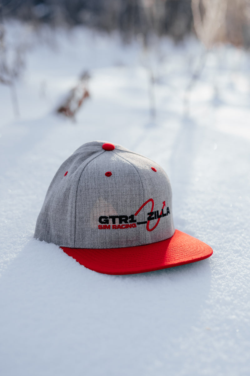 GTR1_Zilla SnapBack 2-tone Red/Grey